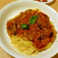 エセ料理人's cooksnap of when they made トマトとバジルのスパゲティ.