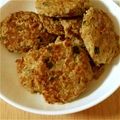 sato3191's cooksnap of when they made ｼｿ＆ﾚﾝｺﾝ入り一口ﾊﾝﾊﾞｰｸﾞ.