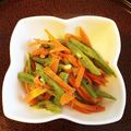 あけけ13's cooksnap of when they made 簡単☆人参といんげんのナムル☆.