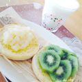 のん♪♪のん's cooksnap of when they made りんごの甘煮と蜂蜜シナモントースト.