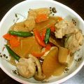 梨大好き's cooksnap of when they made 鶏もも肉と大根で煮物を☆.