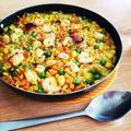 marr_cham's cooksnap of when they made 簡単＆満腹！フライパンで秋色パエリア！.