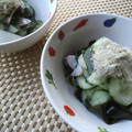 kana叶's cooksnap of when they made かまぼこときゅうりの酢の物.