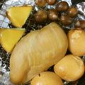 RedBlouse's cooksnap of when they made キッチンで26cm鍋を使い燻製を作る！.