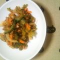 uzu1118's cooksnap of when they made ゴーヤとひき肉のケチャップ炒め.