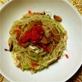 ma___111's cooksnap of when they made 紅しょうがと豚肉とネギの焼きそうめん.