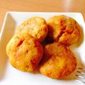こみどら's cooksnap of when they made さつま芋の素朴なおやつ☆「あぶらき」.
