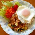 ちーこ☆★'s cooksnap of when they made ガパオライス：いなば缶詰で　超簡単だよ　.