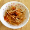 干芋くん's cooksnap of when they made もやしとキムチでナムル風♪.
