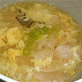 もぐ・ω・くま's cooksnap of when they made 卵で仕上げる☆ハムとキクラゲのスープ.