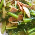 reabi's cooksnap of when they made ☆ハムと小松菜のオイマヨ炒め☆.