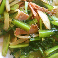 reabi's cooksnap of when they made ☆ハムと小松菜のオイマヨ炒め☆.