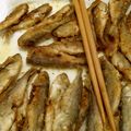 riokusano's cooksnap of when they made 骨まで愛して〜豆アジの唐揚げ.