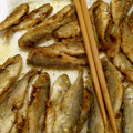 riokusano's cooksnap of when they made 骨まで愛して〜豆アジの唐揚げ.