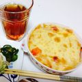 王林山's cooksnap of when they made 【簡単リメイク】ホワイトシチューでドリア.