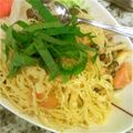 ponta２歳's cooksnap of when they made バター醤油のたらこパスタ.
