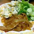 andyou48's cooksnap of when they made やわらかジューシー☆豚の生姜焼き.