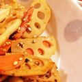 アヒルアヒル's cooksnap of when they made 蓮根と人参のキンピラ♪.