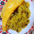 ゆんのぉぉぉ's cooksnap of when they made まるで高菜チャーハン！な炊き込みご飯♪.