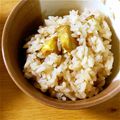 まめ＊＊＊＊'s cooksnap of when they made 簡単料亭栗ご飯.