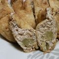 さやみm's cooksnap of when they made 鶏ひき肉と茄子の巾着煮.