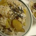 ikikikue's cooksnap of when they made 簡単!!ほっくりおいしいさつまいもご飯★.