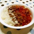 Kαi＊MαMα's cooksnap of when they made 離乳食*完了期『お子様納豆チーズカレー』.