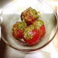 muumi☆'s cooksnap of when they made 超簡単！ミニトマトのバジルソース和え.