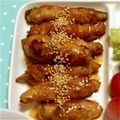 ayaomasa's cooksnap of when they made 豚肉とごぼうの甘辛スティック♪.