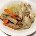 にゃん♪にゃん♪'s cooksnap of when they made 圧力鍋でトロトロ　手羽元と冬瓜のスープ.