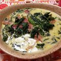 ころ汰's cooksnap of when they made 牛乳でほうれん草とベーコンのクリーム煮☆.