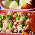 ♡ひな祭り♡'s cooksnap of when they made 鮭フレークとゆかりご飯.