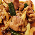 naoco_ny's cooksnap of when they made 鶏とキノコのゆず胡椒炒め.