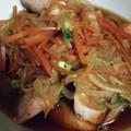 リリリエッコ's cooksnap of when they made 新玉ねぎで作る☆鮭の南蛮漬け.