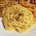 おいも母's cooksnap of when they made お吸い物で☆ 和風パスタ☆.