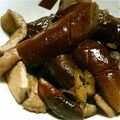 らっく☆いーたー's cooksnap of when they made なすと油揚げの煮物.