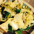 な723's cooksnap of when they made 食欲そそるわさび醤油の肉野菜炒め★.