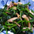 みかん主婦's cooksnap of when they made ほうれん草としめじのコンソメ炒め.