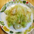 みなべえ's cooksnap of when they made 塩麹だけ♪キャベツと厚揚げ.