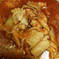 息子は怪獣♪'s cooksnap of when they made 簡単！白菜消費チキンのトマトジュース煮.