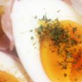 しいなん♪'s cooksnap of when they made 生ハムゆで卵ちゃん.