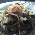 wakanyan's cooksnap of when they made 桜色の小松菜の煮びたし.