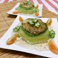 赤い電話's cooksnap of when they made 焼き茄子onジュレ.