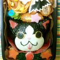 ゆうままままん's cooksnap of when they made 妖怪ウォッチ＊ガブニャンのキャラ弁.
