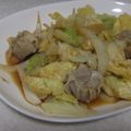 きらり流れ星's cooksnap of when they made お肉が無くても★シュウマイde★野菜炒め.