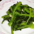 gracias05's cooksnap of when they made 超簡単☆おススメ☆小松菜のナムプラー炒め.