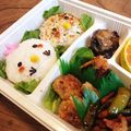 もんダラ's cooksnap of when they made 幼稚園キャラ弁＊ひよこの親子 簡単.