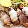 homaちゃん's cooksnap of when they made 簡単さっぱり肉巻きキノコ.