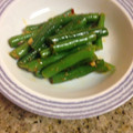 ウチシェフ's cooksnap of when they made いんげんの豆板醤炒め.