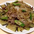 らむ（・×・）'s cooksnap of when they made 夏野菜と豚肉のポン酢炒め★★.